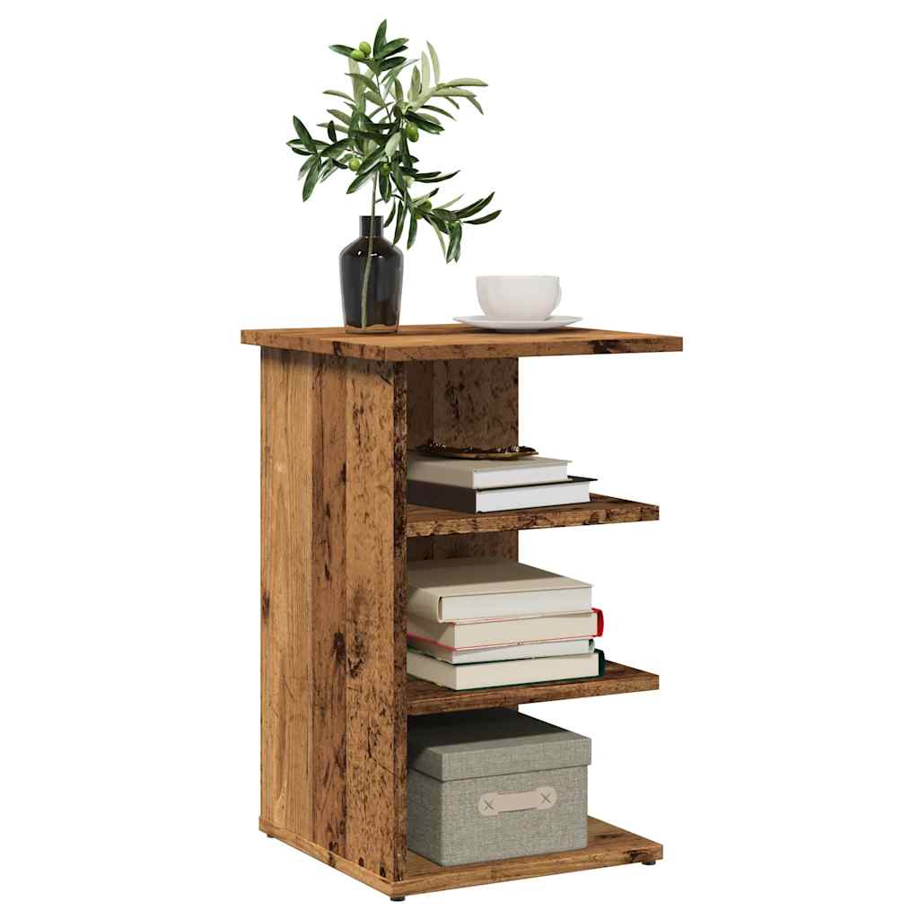 Skjenk gammelt tre 35x35x55 cm konstruert tre