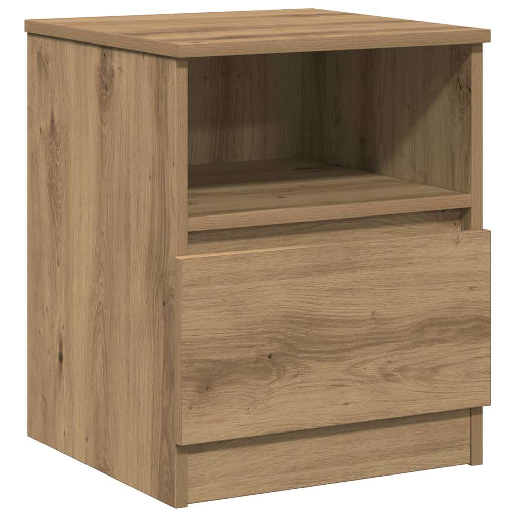 Nattbord artisan eik 40x40x50 cm konstruert tre