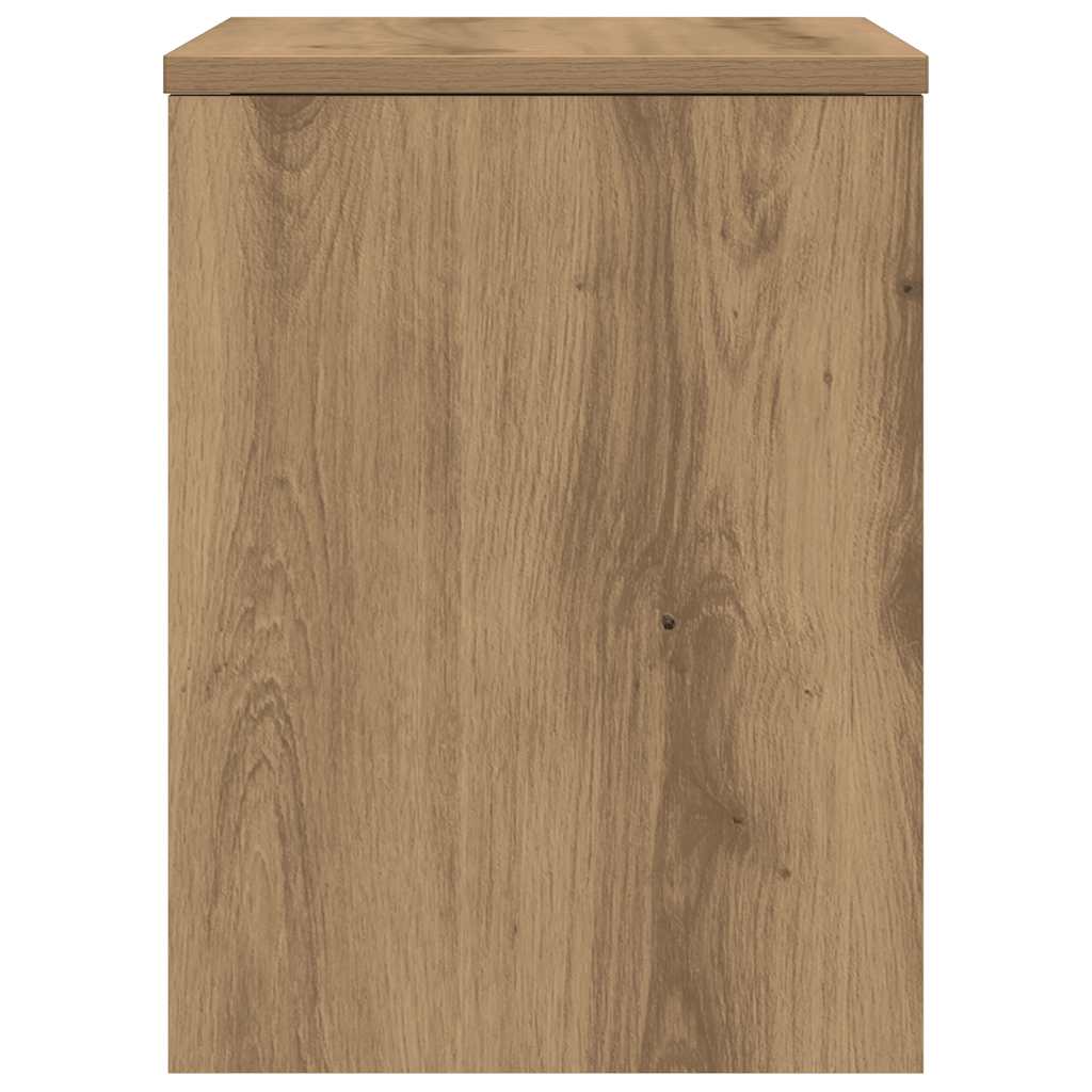 Nattbord 2 stk artisan eik 40x30x40 cm konstruert tre