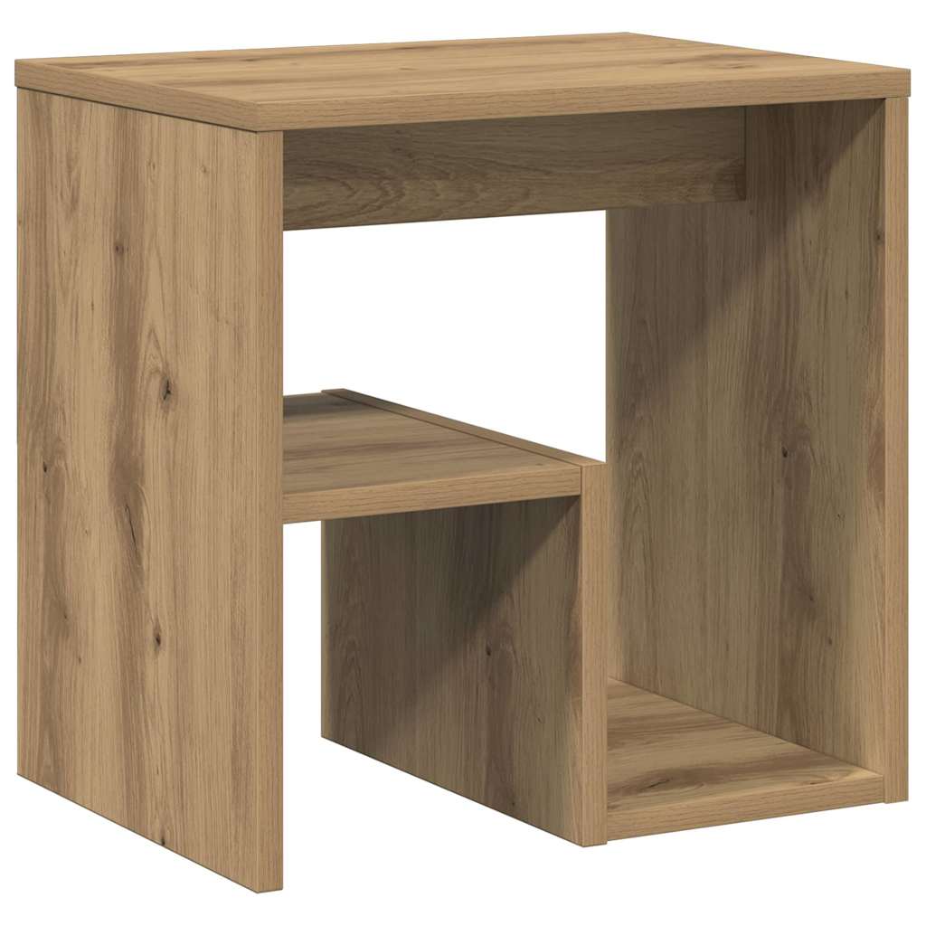 Nattbord 2 stk artisan eik 40x30x40 cm konstruert tre