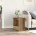 Sidebord artisan eik 50x26x50 cm konstruert tre