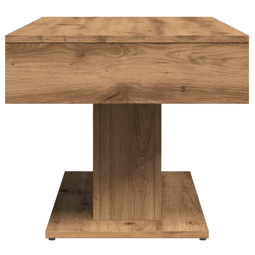 Salongbord artisan eik 96x50x45 cm konstruert tre