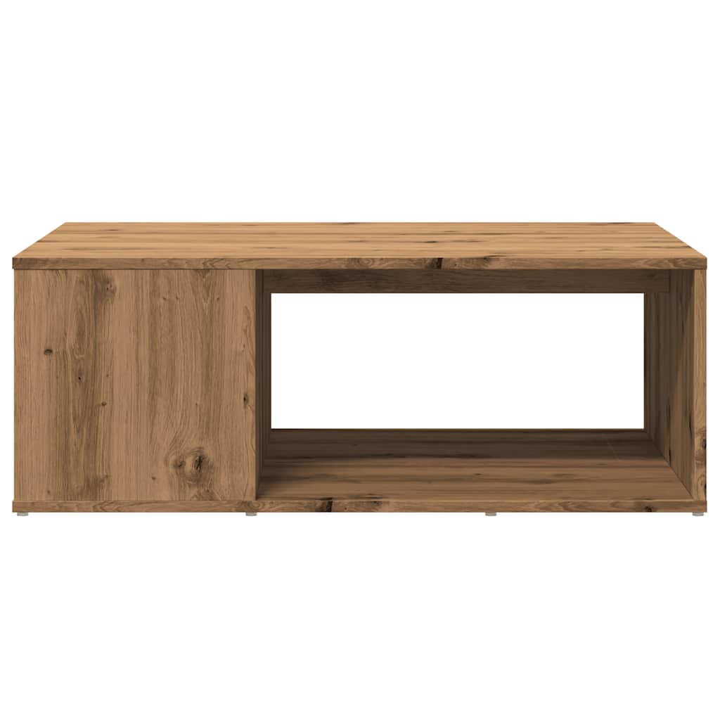 Salongbord artisan eik 90x67x33 cm konstruert tre