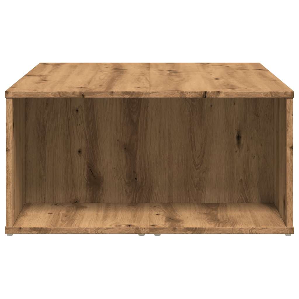 Salongbord artisan eik 90x67x33 cm konstruert tre