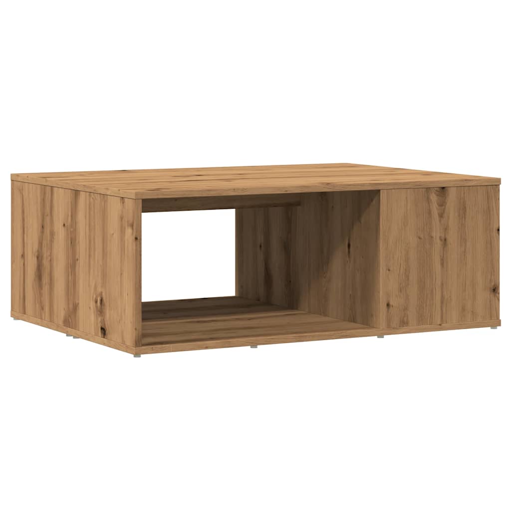 Salongbord artisan eik 90x67x33 cm konstruert tre