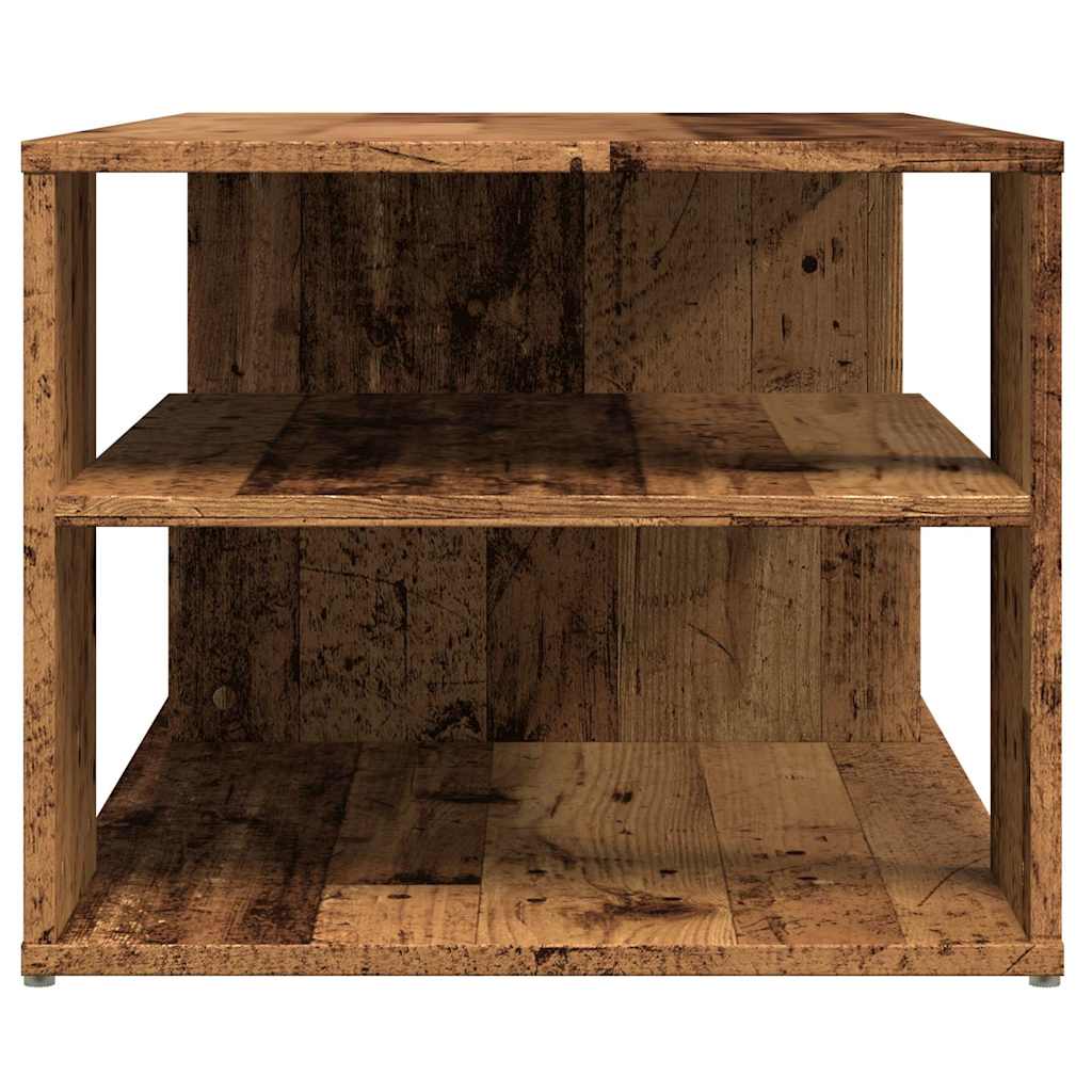Salongbord gammelt tre 100x50x40 cm konstruert tre