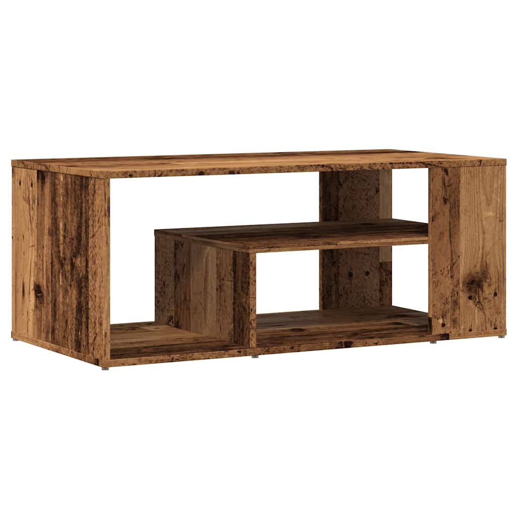 Salongbord gammelt tre 100x50x40 cm konstruert tre