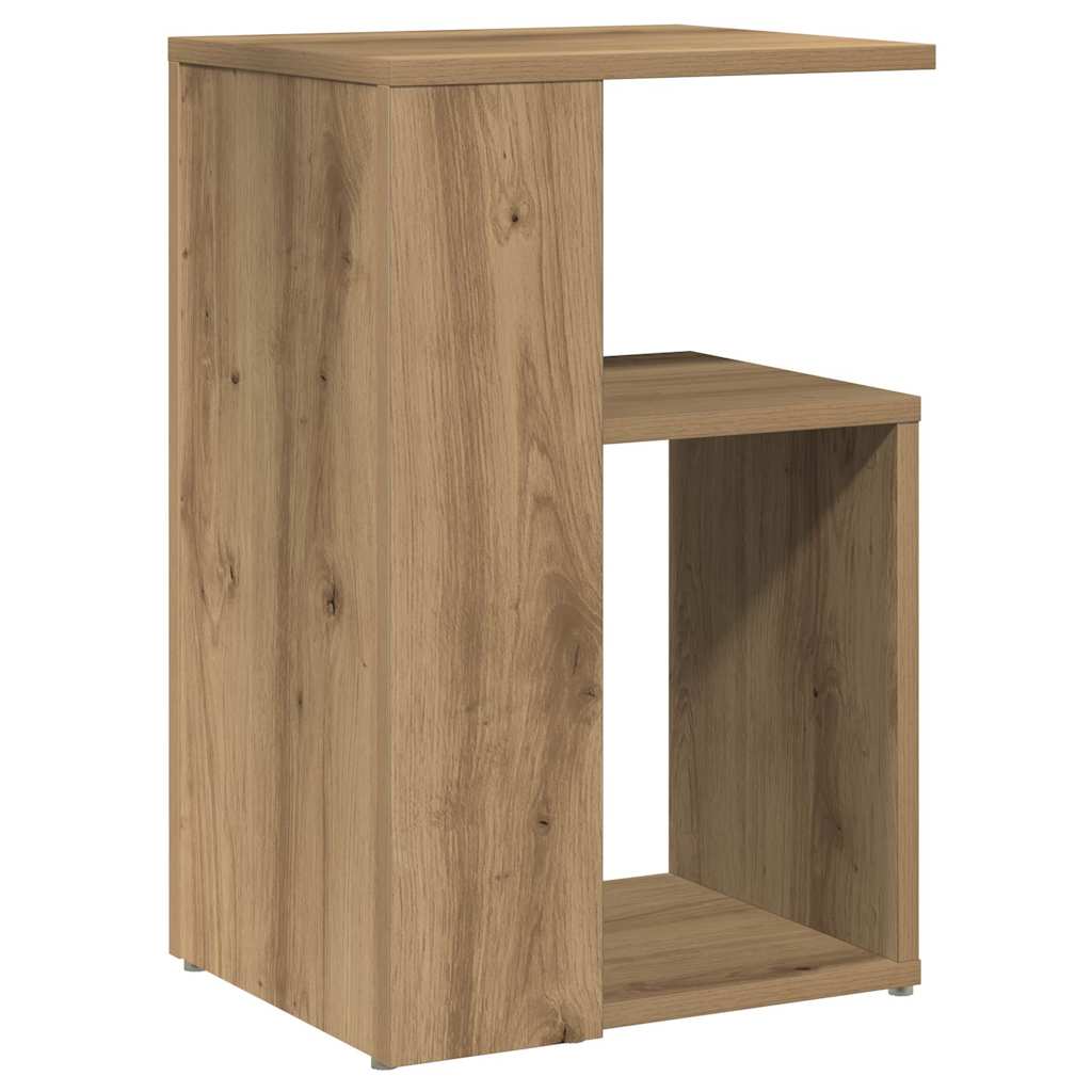 Sidebord artisan eik 36x30x56 cm konstruert tre