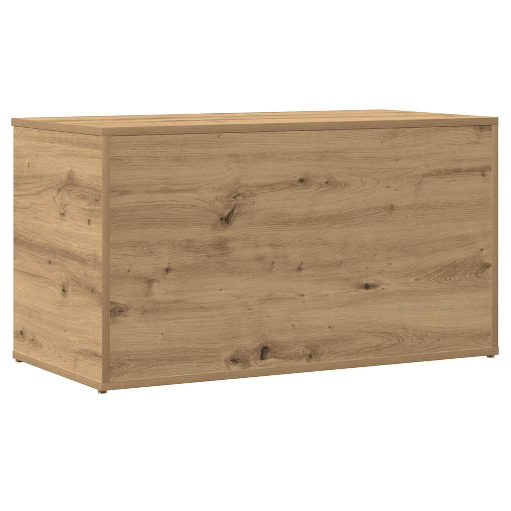 Oppbevaringskiste artisan eik 84x42x46 cm konstruert tre