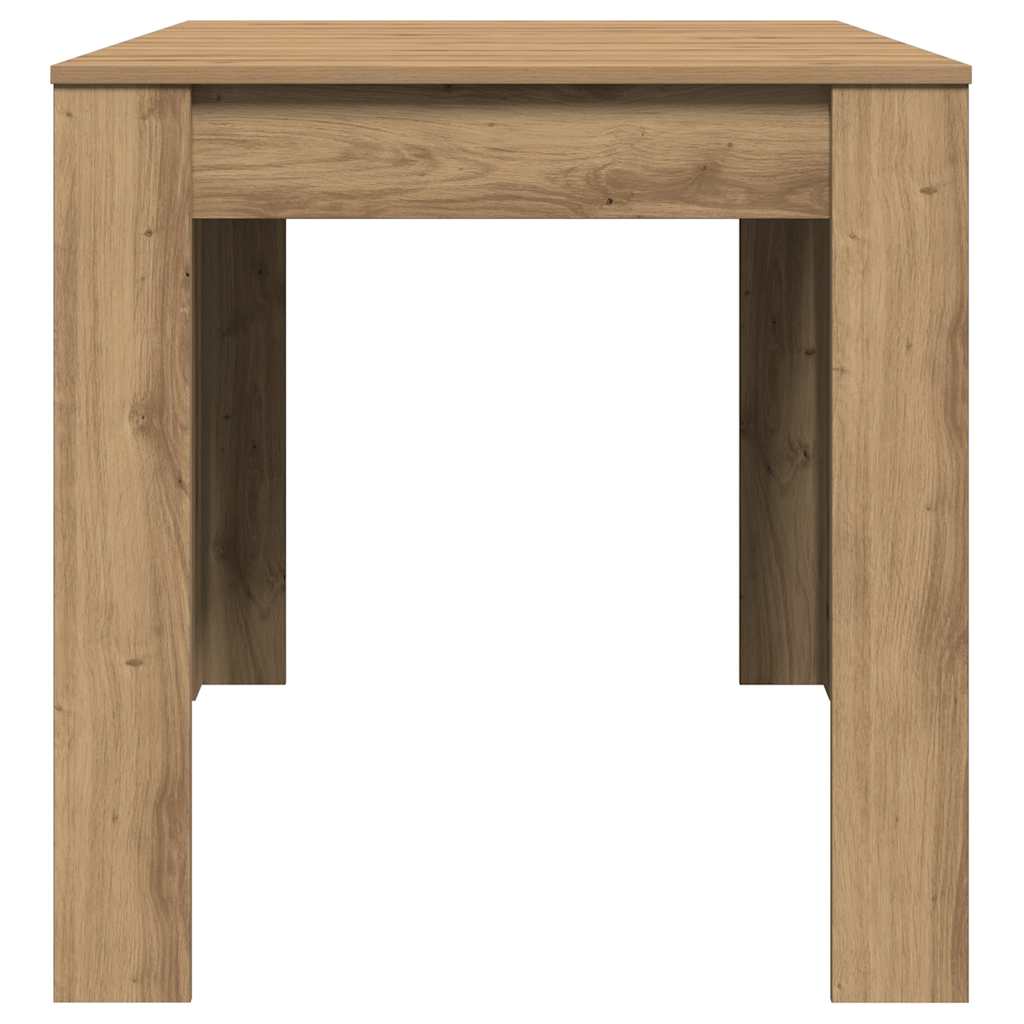 Spisebord artisan eik 140x74,5x76 cm konstruert tre vidaXL