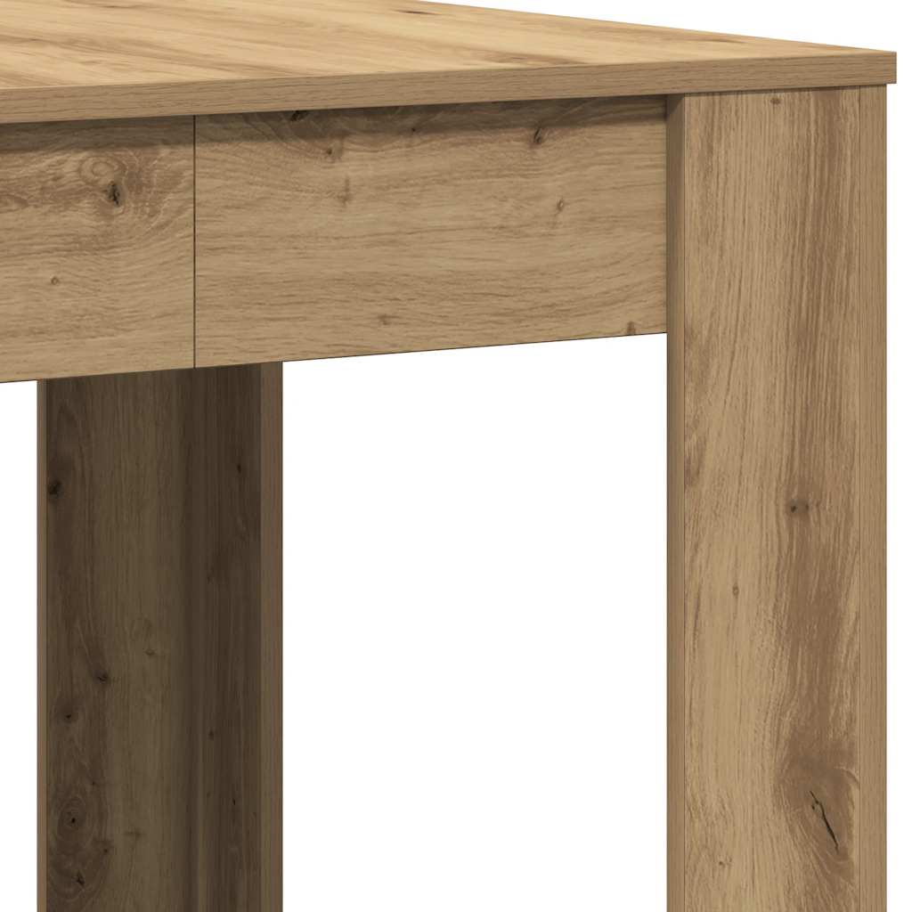 Spisebord artisan eik 140x74,5x76 cm konstruert tre vidaXL
