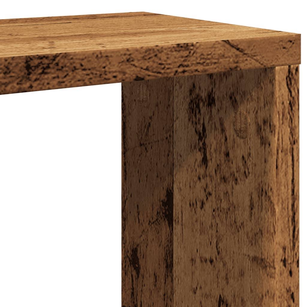 Vegghyller kube 2 stk gammelt tre 30x15x30 cm konstruert tre