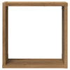 Vegghyller kube 4 stk artisan eik 30x15x30 cm konstruert tre