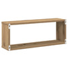 Vegghyller kube 2 stk artisan eik 60x15x23 cm konstruert tre
