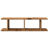 Vegghyller 2 stk gammelt tre 75x18x20 cm konstruert tre
