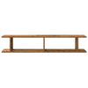 Vegghyller 2 stk gammelt tre 105x18x20 cm konstruert tre
