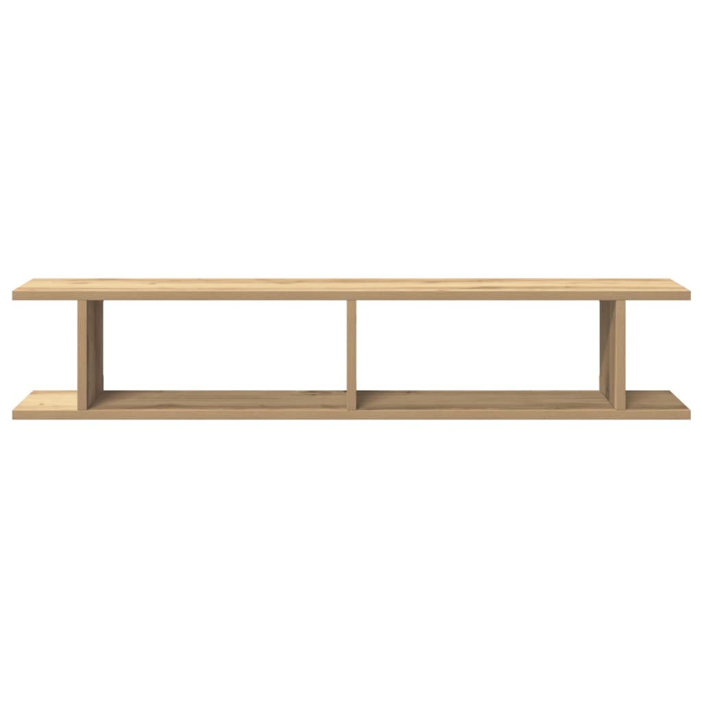 Vegghyller 2 stk artisan eik 105x18x20 cm konstruert tre