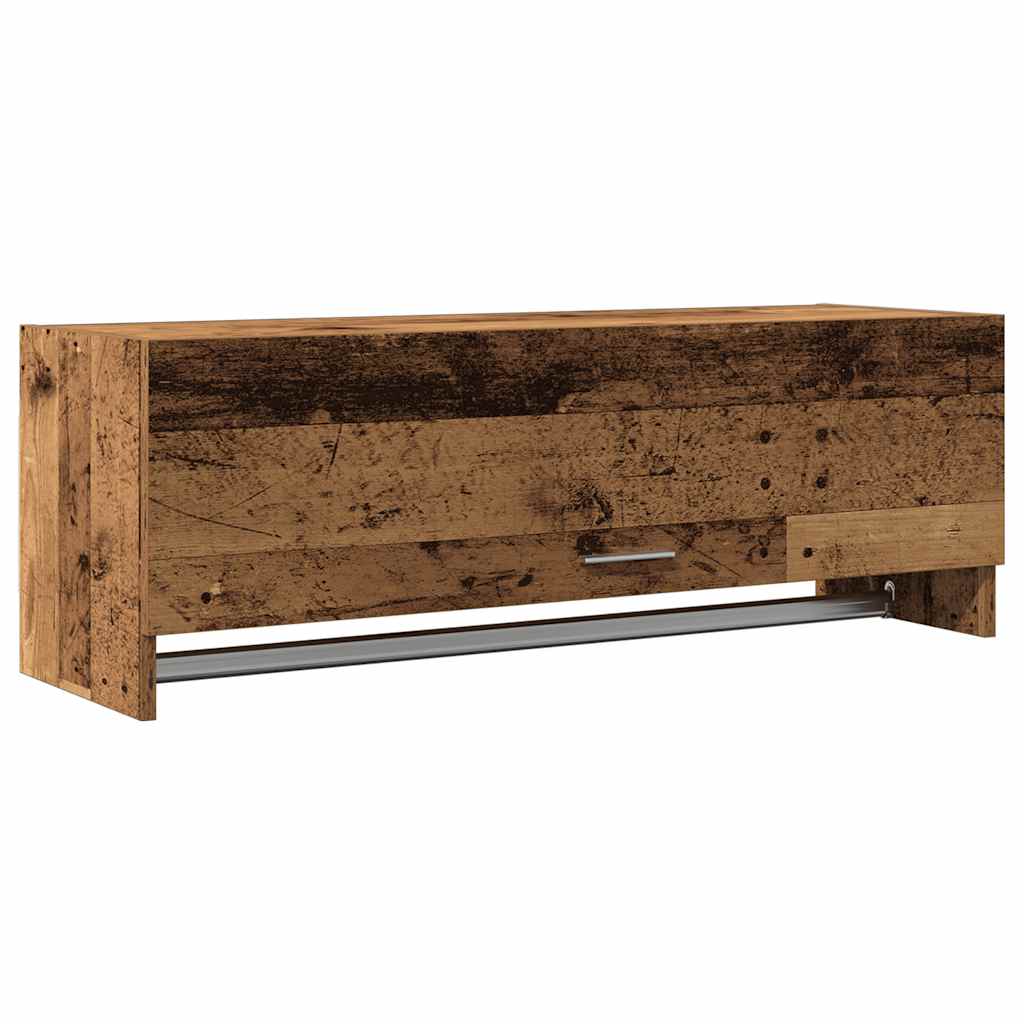 Garderobe gammelt tre 100x32,5x35 cm konstruert tre