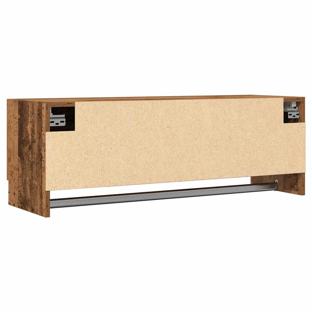 Garderobe gammelt tre 100x32,5x35 cm konstruert tre