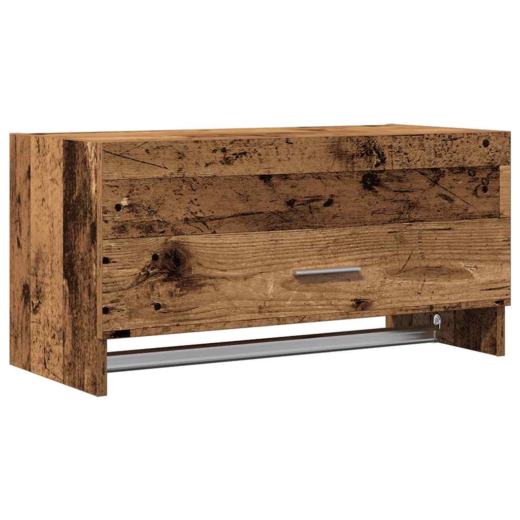 Garderobe gammelt tre 70x32,5x35 cm konstruert tre