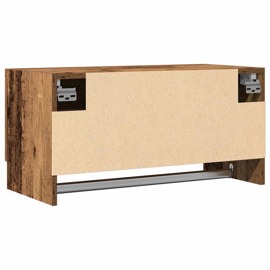 Garderobe gammelt tre 70x32,5x35 cm konstruert tre
