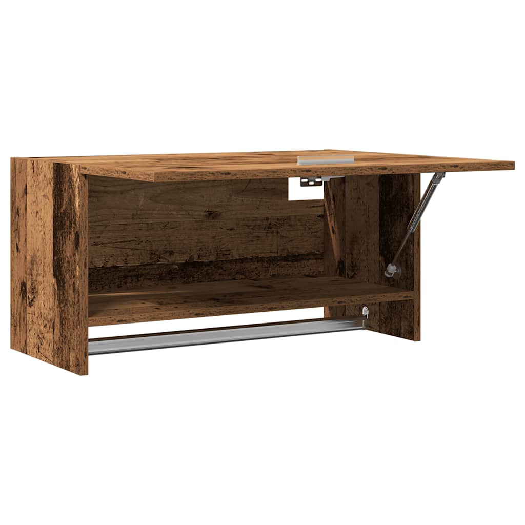 Garderobe gammelt tre 70x32,5x35 cm konstruert tre