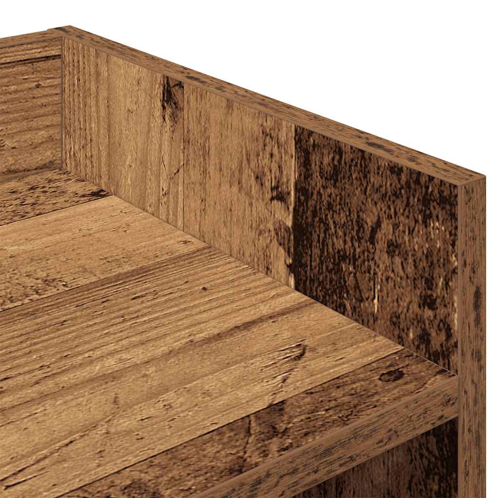 Skjenk gammelt tre 105x30x70 cm konstruert tre