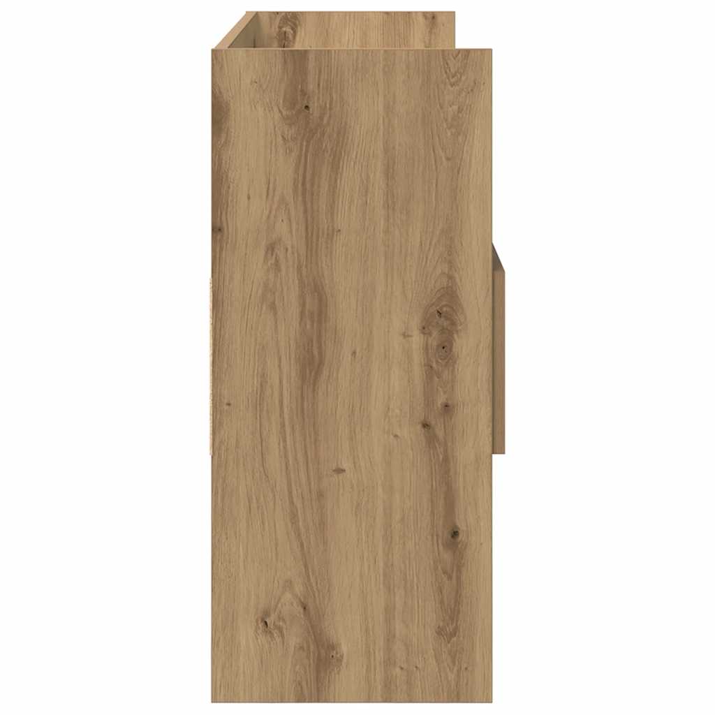 Skjenk artisan eik 105x30x70 cm konstruert tre