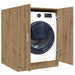 Vaskemaskinskap artisan eik 70,5x71,5x91,5 cm