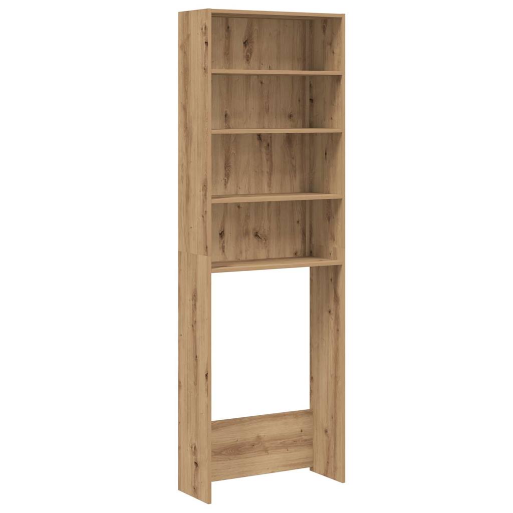 Vaskemaskinskap artisan eik 64x24x190 cm