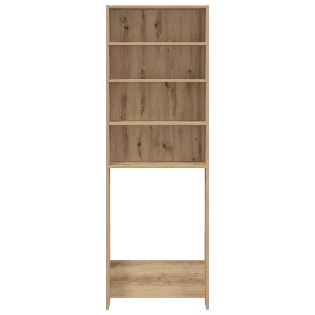Vaskemaskinskap artisan eik 64x24x190 cm