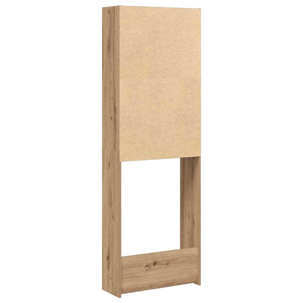 Vaskemaskinskap artisan eik 64x24x190 cm