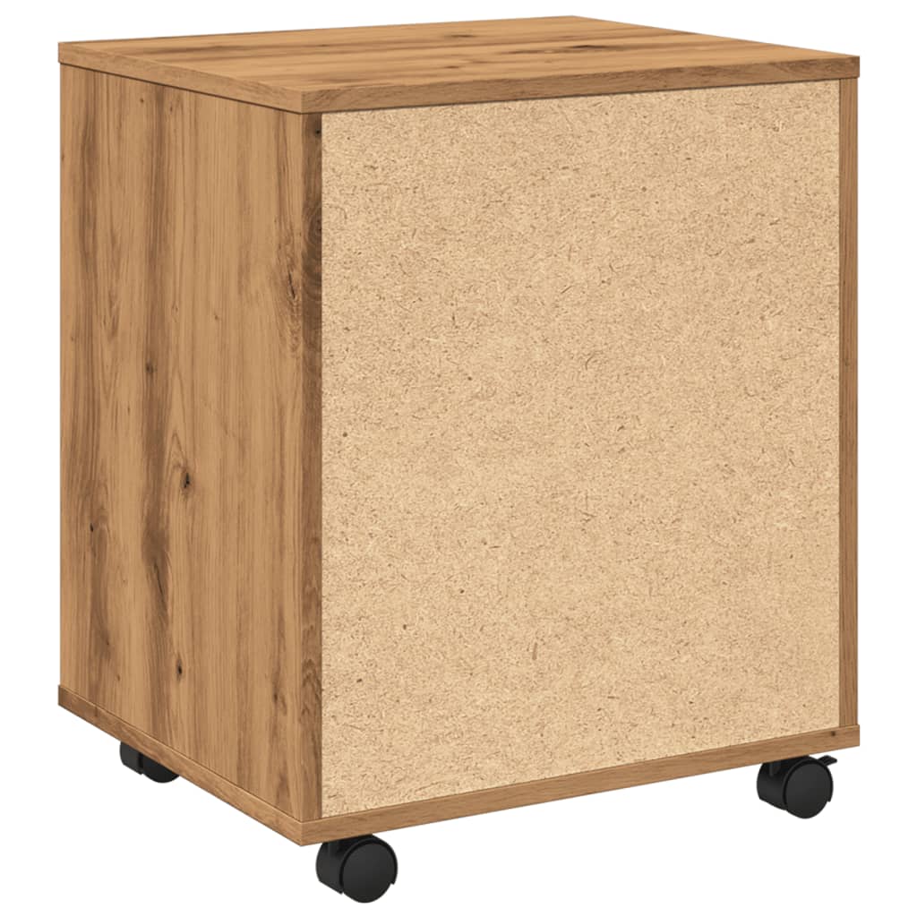 Rulleskap artisan eik 45x38x54 cm konstruert tre