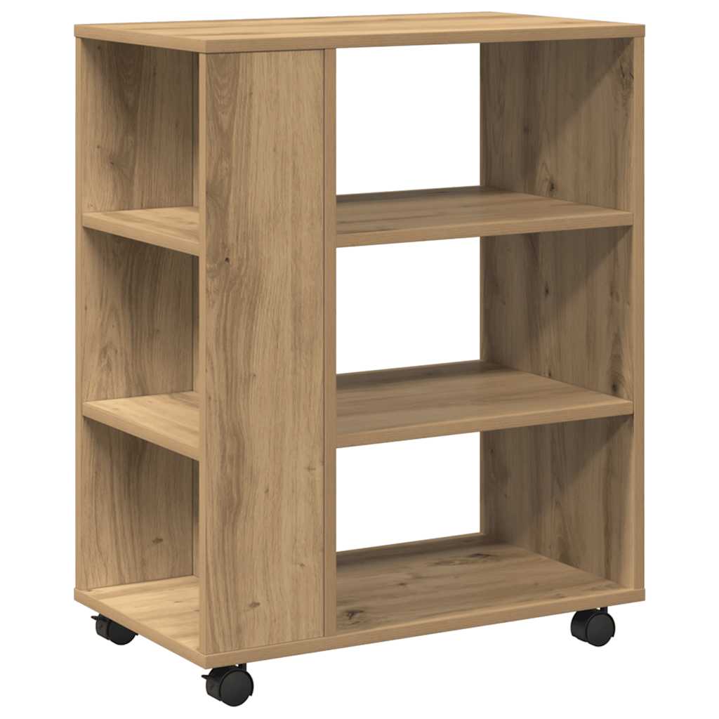 Rulleskap artisan eik 60x35x75 cm konstruert tre