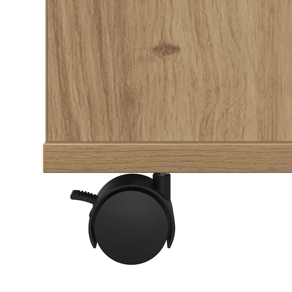 Rulleskap artisan eik 60x35x75 cm konstruert tre