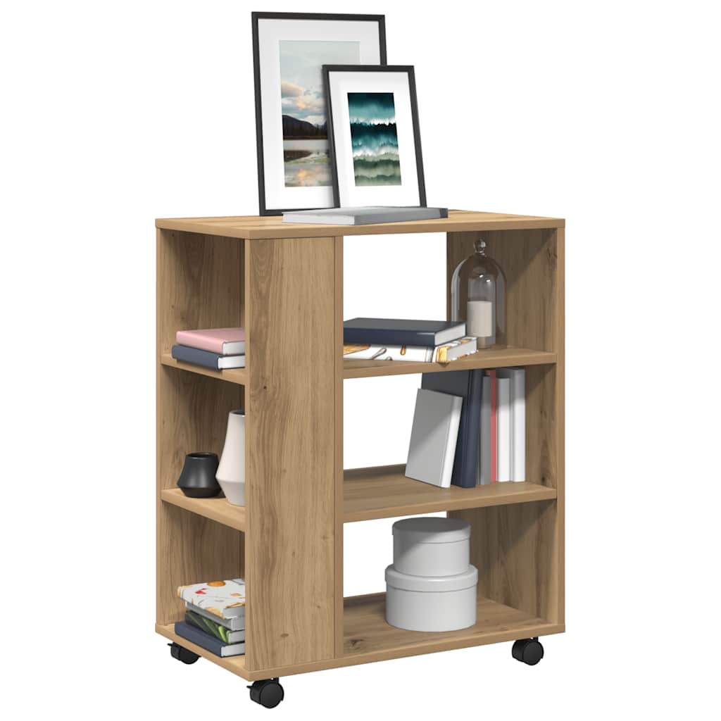 Rulleskap artisan eik 60x35x75 cm konstruert tre