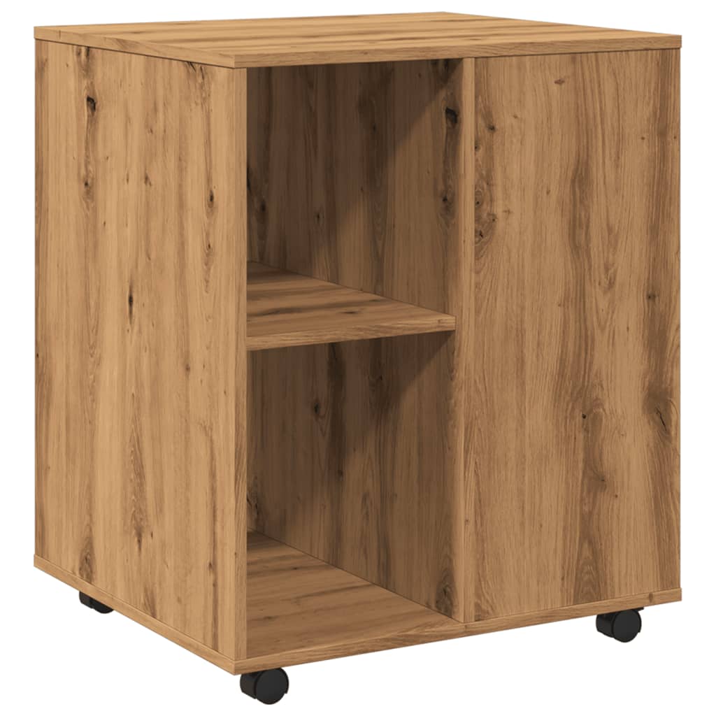 Rulleskap artisan eik 60x53x72 cm konstruert tre