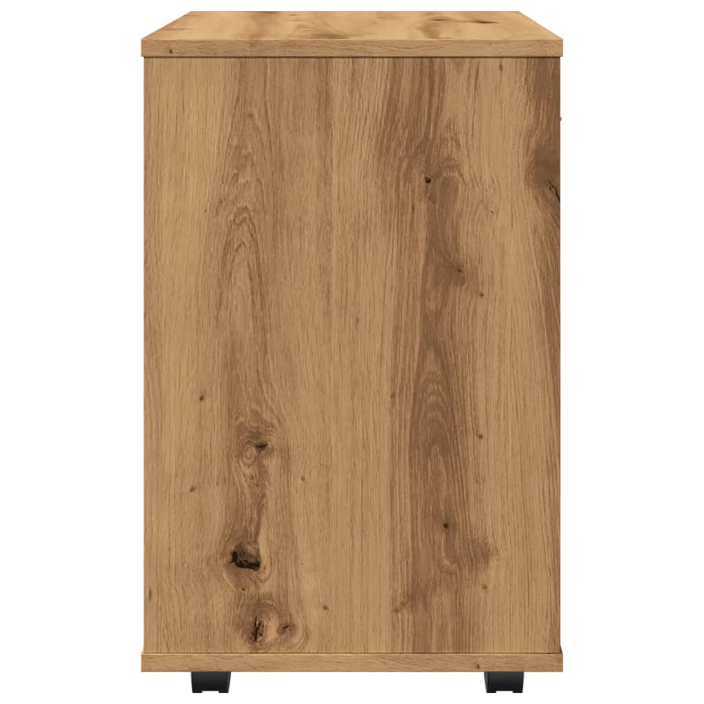 Rulleskap artisan eik 46x36x59 cm konstruert tre