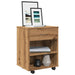 Rulleskap artisan eik 46x36x59 cm konstruert tre