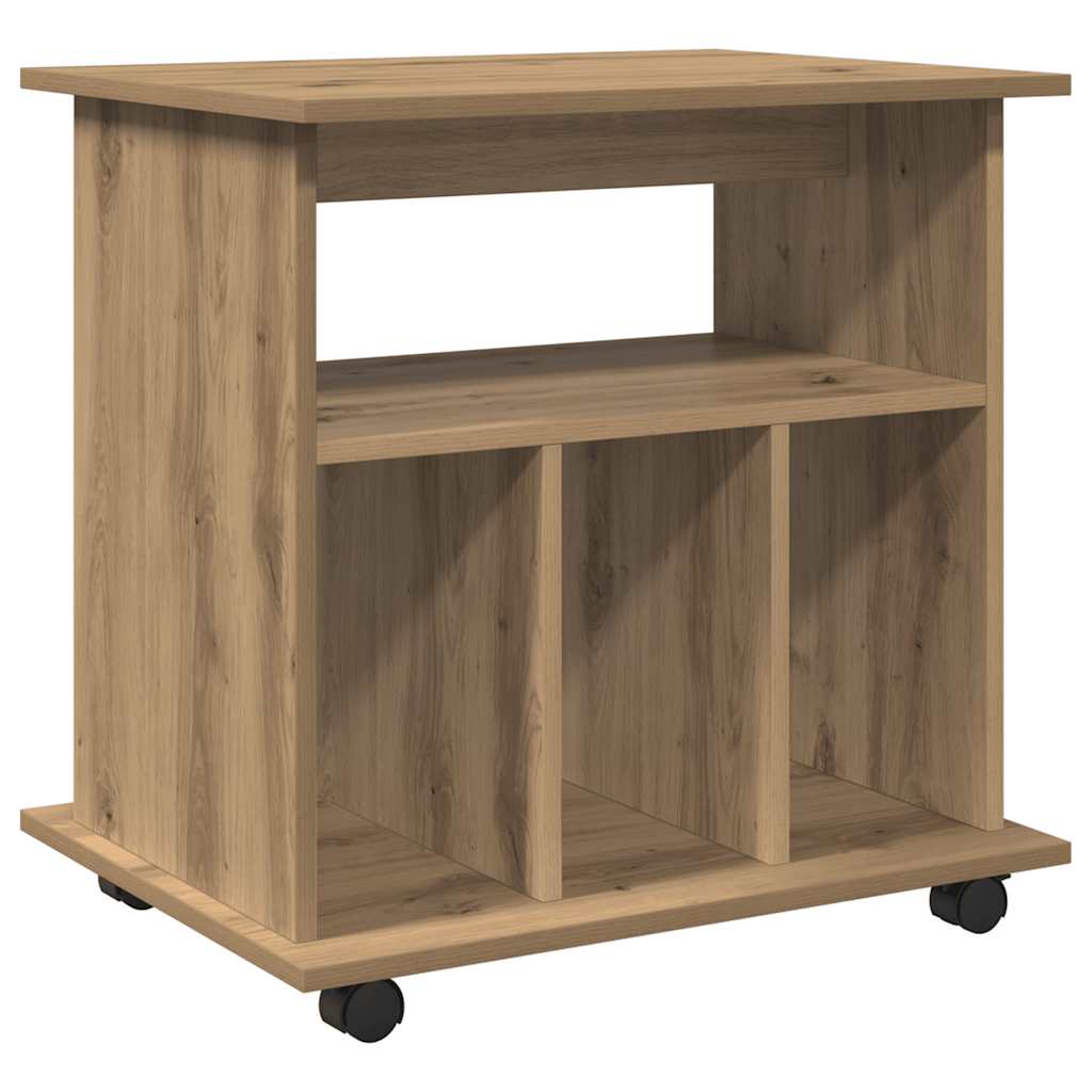 Rulleskap artisan eik 60x53x72 cm konstruert tre