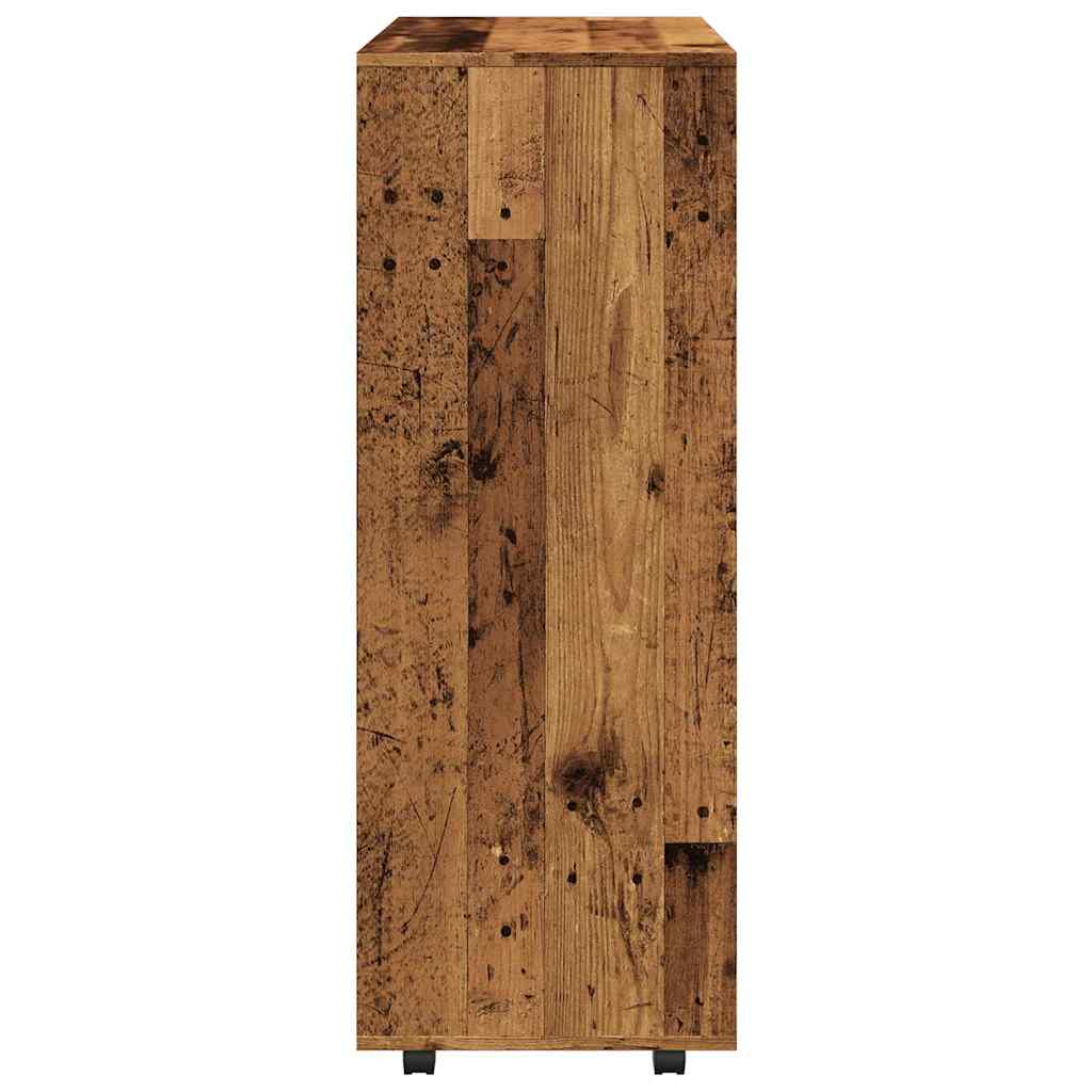 Garderobe gammelt tre 80x40x110 cm konstruert tre