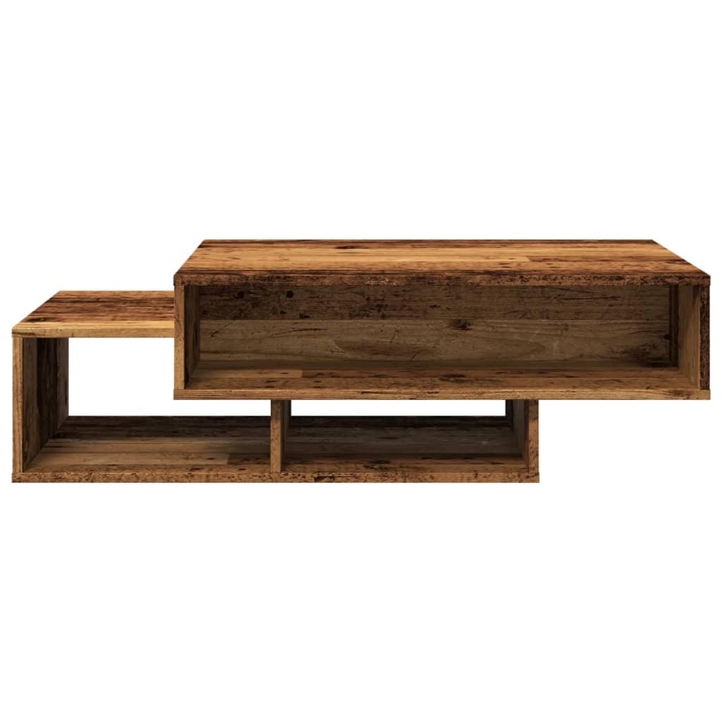 Salongbord gammelt tre 105x55x32 cm konstruert tre