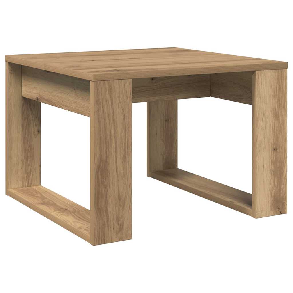 Sidebord artisan eik 50x50x35 cm konstruert tre