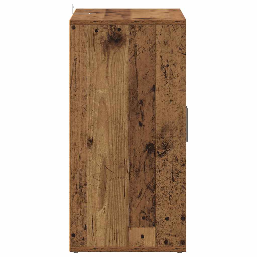 Skoskap gammelt tre 60x35x70 cm konstruert tre