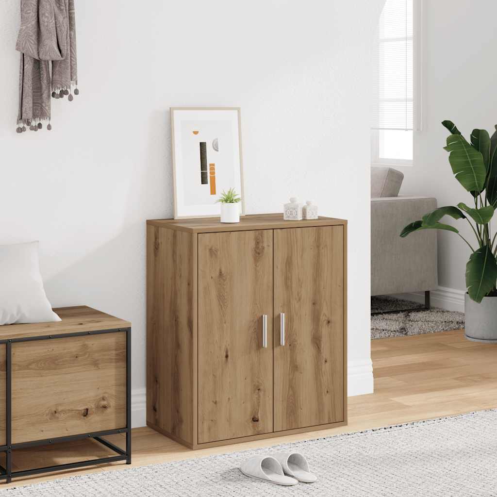 Skoskap artisan eik 60x35x70 cm konstruert tre
