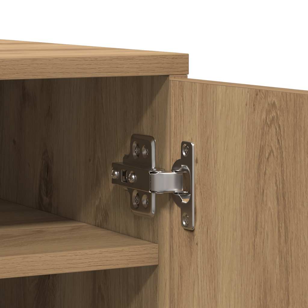 Skoskap artisan eik 60x35x70 cm konstruert tre