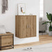 Skoskap artisan eik 60x35x70 cm konstruert tre