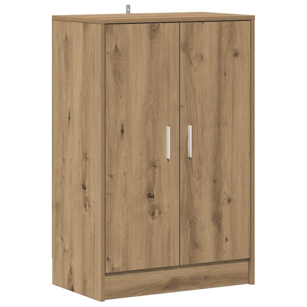 Skoskap artisan eik 60x35x92 cm konstruert tre