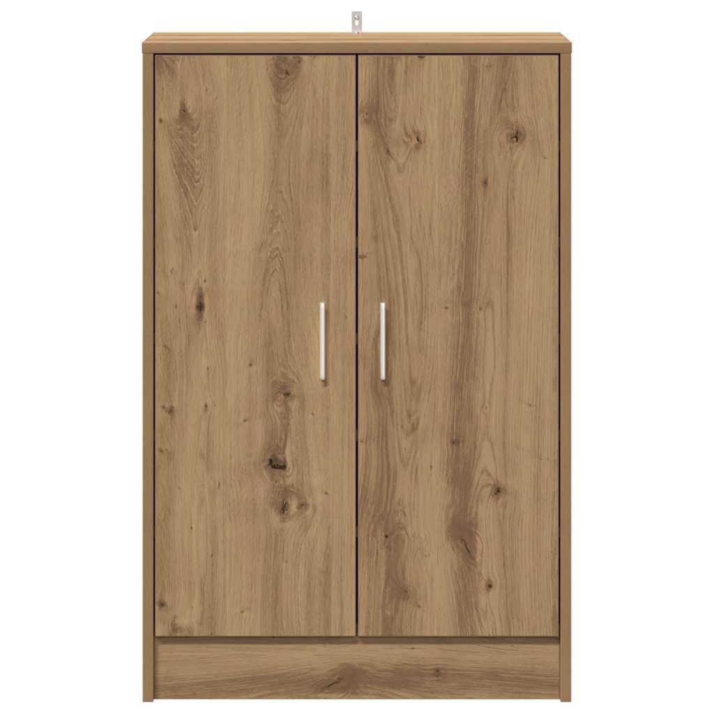 Skoskap artisan eik 60x35x92 cm konstruert tre