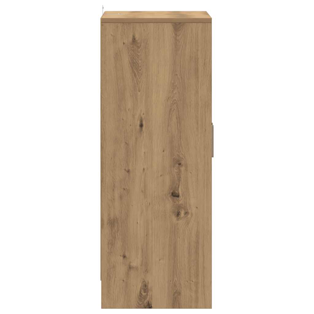 Skoskap artisan eik 60x35x92 cm konstruert tre